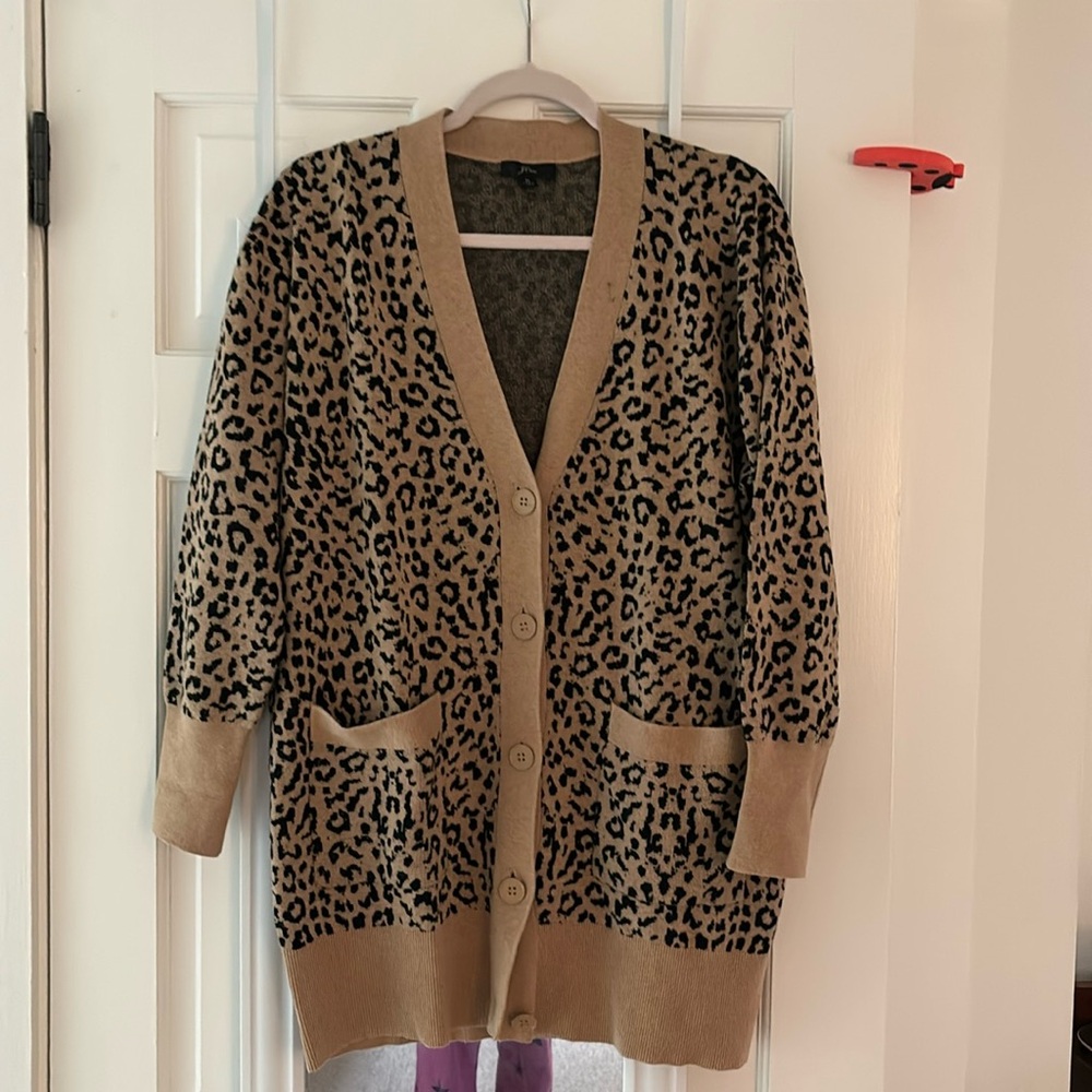 J Crew Button Down Sweater - image 1